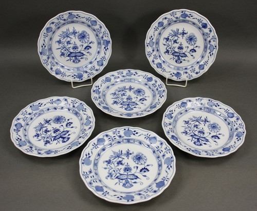 Meissen teller cm 1 - meissen, 6x