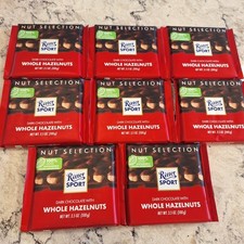 Lot Of 8 Ritter Sport Dark