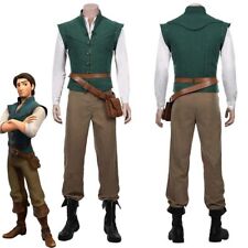 Herren Cosplay Tangled Flynn Rider Kostüm Outfit Karneval Halloween Perücke 2025