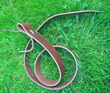 Tie-Strap, Sattelriemen, Leder