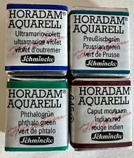 Aquarellfarben Schmincke Horadam 1/2 halbe Näpfe im Set mit verschiedenen Farben