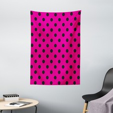 Hot Pink Wandteppich Pop-Art