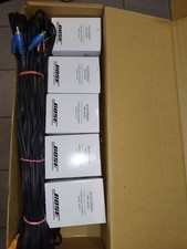Bose Lautsprecher Set aus 5 Stück Cube Satelliten Hochtöner mit OVP Kabelsatz