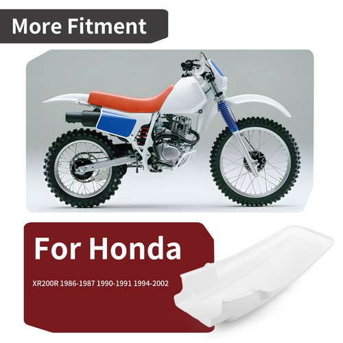 White rear fender - for, honda