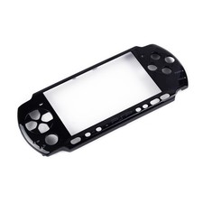 Schwarz Gehäuse Frontblende Faceplate shell cover Passt Für Sony PSP 3000
