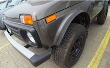 2x STOßSTANGEN vorne + hinten LADA NIVA, TAIGA, 4x4 KOMPLETT Aluminium