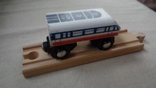 Eichhorn Heros Brio ? Holzeisenbahnteil ICE? Schnellzug + 1 Holzschiene