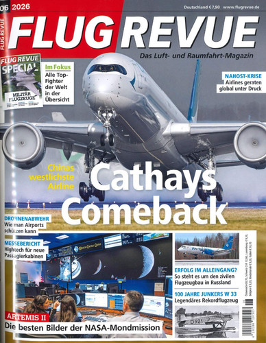 Flugrevue 2026 cathays - 06/2026,