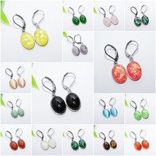 OHRHÄNGER Edelstahl Cateye