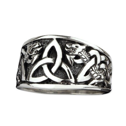 Triskele ring keltischer - triskele,