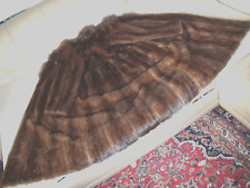 EXTRAVAGANTER UNISEX NERZMANTEL*Gr.50-52*Females Nerz*Zobel-Kragen*MÄNGELFREI
