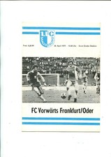 Programme magdeburg fc - 1.fc,