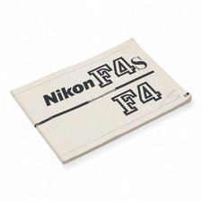 Bedienungsanleitung Nikon F4S F4-S F4 S Anleitung Gebrauchsanweisung