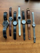 7 verschiedene Quarz Uhren