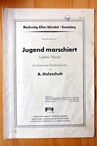 Jugend maschiert noten - jugend,