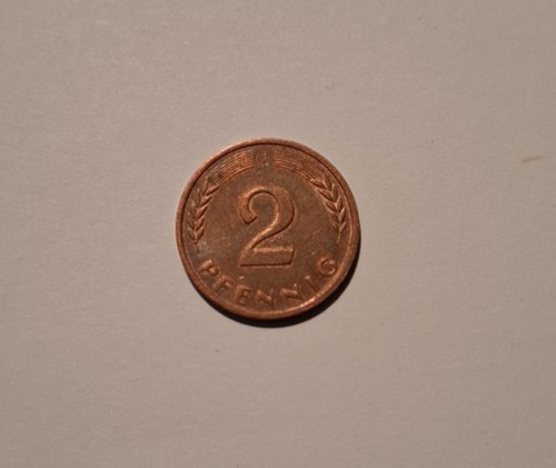 Pfennig münze 1969 - j,