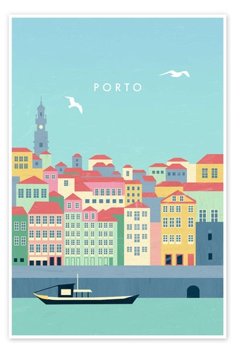 Poster porto katinka - porto,
