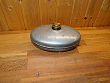 Vintage Verzinkte Wärmflasche Bettflasche verzinkt  28 cm