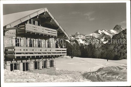 Oberstdorf bayern ski - ski, huette
