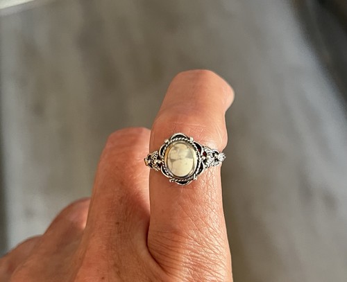 Sterling silber ring weißer - sterling,