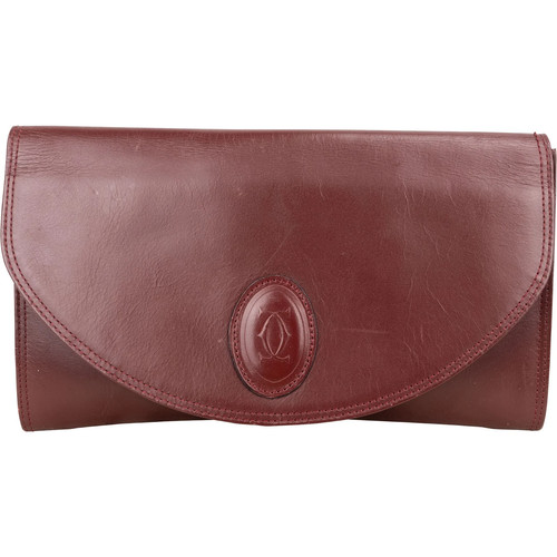Cartier bordeaux leather - cartier,