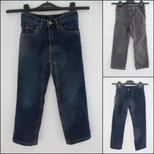 Mädchen Thermo-Hosen Gr. 110-116, Jeans mit Fleece- oder Jersey-Futter Winter