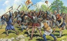 Zvezda 8059 - 1/72 Figuren-Set Medieval Peasant Army - Neu