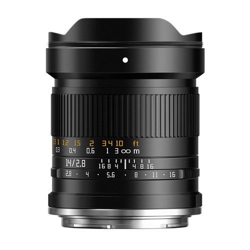 Ttartisan 14mm 8 - 14mm, f2.8