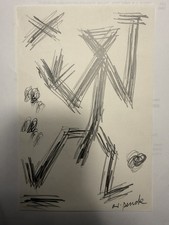 Original A. R. Penck Bleistift