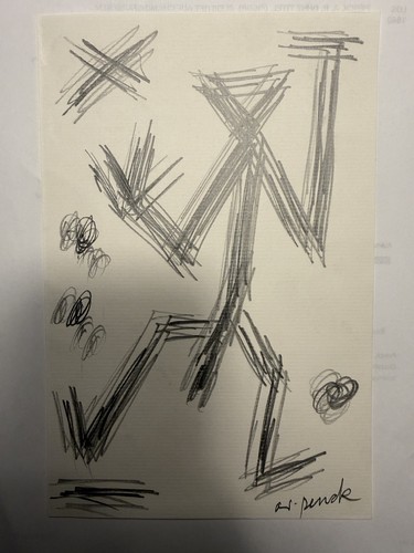 Original penck bleistift - penck,