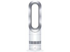 DYSON Hot+Cool™ AM09, 2 in 1 - Heizlüfter Weiß/Silber (2000 Watt)