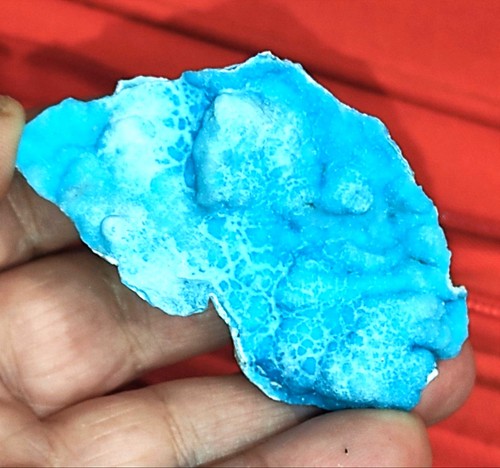Blaues hemimorphit exemplar - blaues, hemimorphit-exemplar