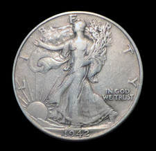 1942 Walking Liberty Half