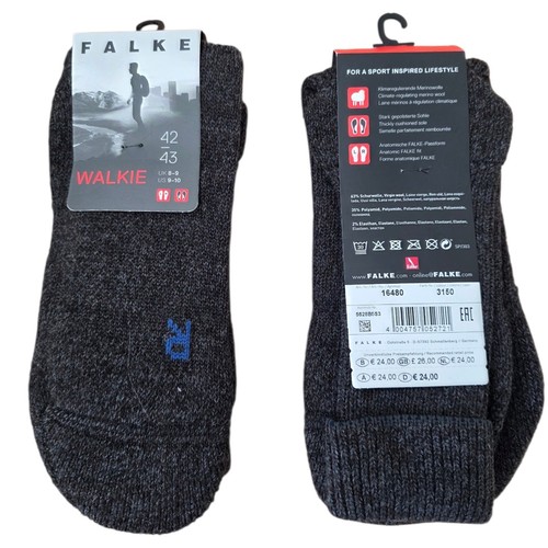 Paar falke walkie schurwolle - 2,