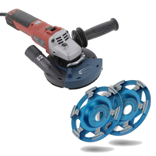 Betonschleifer set 125 - betonschleifer-set, mm