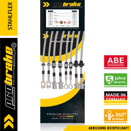 Stahlflex bremsleitung für - bremsleitung,