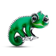 PANDORA Schmuck Silber Charm Disney Rapunzel Neu Verföhnt Pascal 793983C01