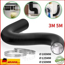 Ø100/125/150mm Abluftschlauch Lüftungsschlauch Aluflexrohr Flexrohr Lüftungsrohr