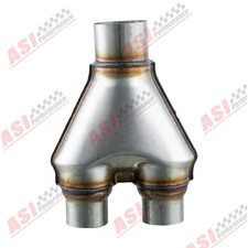 2.5" Single/ 2" Dual 10" (L)