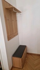 Garderobenpaneel mit Sitzbank