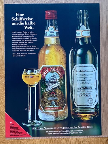 Linie aquavit norwegen - linie,