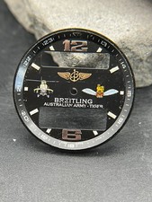 BREITLING 32,5mm AUSTRALIAN ARMY MILITARY TIGER AEROSPACE DIAL ZIFFERBLATT RARE