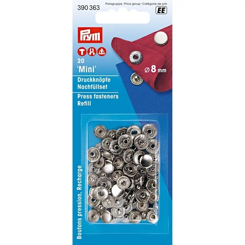 Mini druckknöpfe nachfüllset - mini,