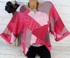 Italy Bluse Hemd Tunika Shirt