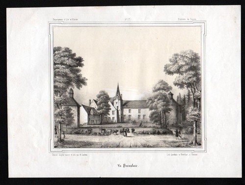 1845 chateau prevalaye - ca.,
