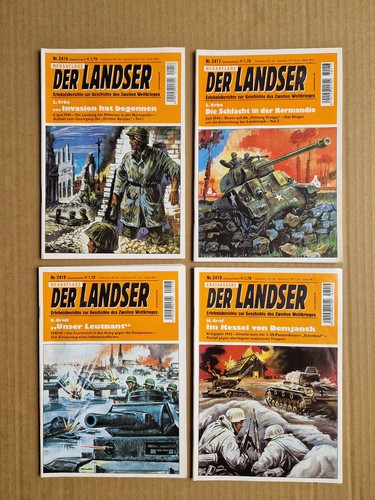 Der landser romanhefte - landser,,
