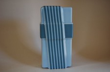 Vase 21,5 cm Tischvase grün mint Streifen Jan van der Vaart Rosenthal