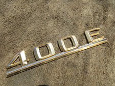 Typenschild 400 E zum kleben Mercedes-Benz W124 W 124 Limousine USA Gold Edition