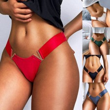 ⭐ Sexy Damen-Tanga Mit Niedriger Taille Höschen G-String Unterwäsche Dessous ↑