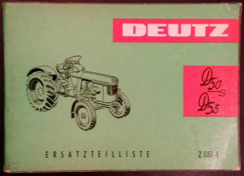 Deutz schlepper d50 d55 - schlepper, s